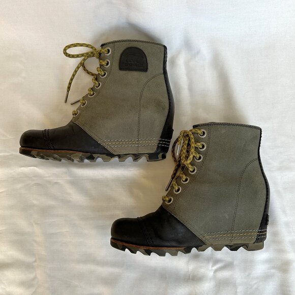 Sorel 1964 Premium Waterproof Wedge Ankle Boots - Picture 8 of 13